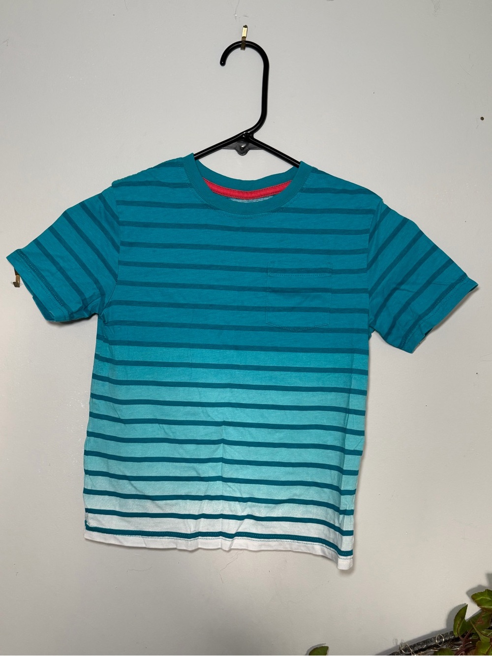 George Teal Ombre Stripe Short-Sleeve Tee